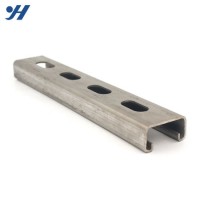 Slotted Galvanized Steel C Channel Profiles
