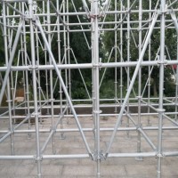 External Walls Ringlock Scaffold Galvanized Steel Scaffold