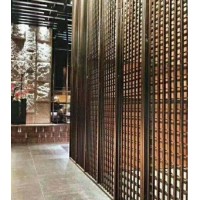 Hotel Office Building Lobby Partition Stainless Steel Screen