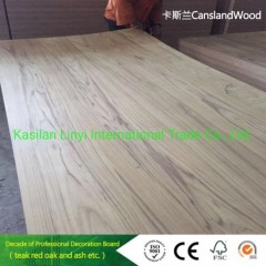 1220x2440mm Teak Fancy Plywood Hardwood Core to Dubai  India图1