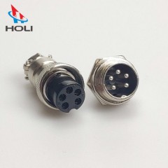 Holi 5 Pin Way Waterproof Electrical Wire Connector Plug图1