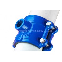 Ductile Iron Tapping Saddle for PE/PVC Pipes