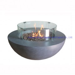 CE and CSA Certificated Round Outdoor Concrete Gas Fire Pit BBQ Grill图1