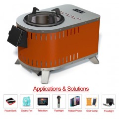 Biomass Stove with Thermoelectric Generator图1