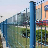 High Quality High Security PVC Coated 3D Folding Welded Wire Mesh Fence