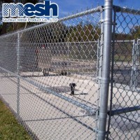 Best Seling Goods of PVC and Hot Dipped Chain Link Fence for Garden Using