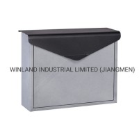 Envelope Design Waterproof Metal Box Outdoor Galvanized Steel Mailbox Letter Box