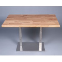 Solid White Oak Butcher Block Style Dining Table Top