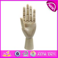 New Product Wooden Artist Hand Model  Flexible Manikin Wooden Hand Model  High Quality Wooden Hand M