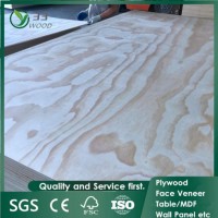 3.6mm Wholesale Decorative Plywood  Pine Melamine Plywood for Furniture