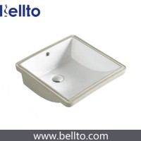 Wholesale Durable Square under mounted Sink Low price Customized Printed Bathroom Basin(222)