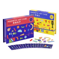 Children Educational Play Game Traffic Toy Magnetic Puzzle for Kids