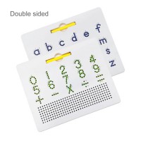 Stem Educational Learning ABC Letters Kids Double-Side Erasable Drawing Board