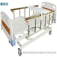 3 Function Electric Hospital Bed with Aluminum Alloy Side Rails