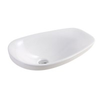 Shell Shaped White Color Ceramic Cabinet Bathroom Sink for Sale