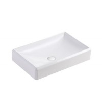 Elegant Design Rectangle Shape Ceramics Basin Sinks Bathroom