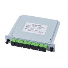 Fiber Optic Equipment Cassette Type Insertion Type PLC Splitter FTTH Fiber Splitter PLC Splitter Fib图1