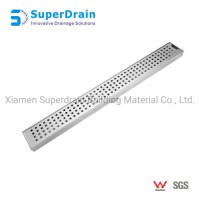 OEM Bathroom Accessories Punched Hole Shower Drain for Wet Room