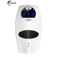 Wall-Mounted Hand Sanitizer Disinfection Soap Dispenser with Sensor Thermometer