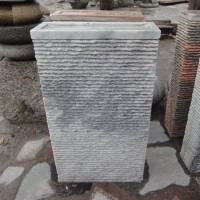 Stone Carved Ribbed Wall Indoor Waterfall Fountain Water Fall Indoor