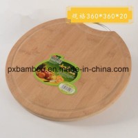 Thick and Solid Round Bamboo Cutting Board