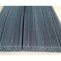 Grey Polyester Plisse Mesh 16*18 Pleated Insect Mesh Plisse Net