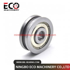 Single or Double Grooved Outer Ring Plastic Roller Bearings for OEM Customer图1