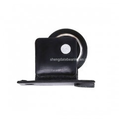 Black Plastic Rollers Wheels Pulleys for Window图1