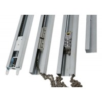 Chain Drive Galvanized Steel Rail Track for Garage Door Opener