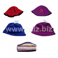 100%Polyester Polar Fleece Beanie Hat