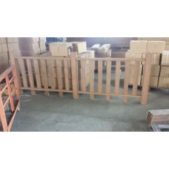 WPC Fence  Garden Fence  Fence 1.5*1.1m图1