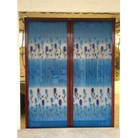 Polyester Plisse Mesh Printed Screen Mesh Insect Screen Mesh Window Screen