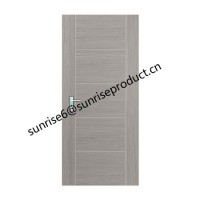 Fiberglass Door and Door Skin Lamin HDF Five Panel Mahogani