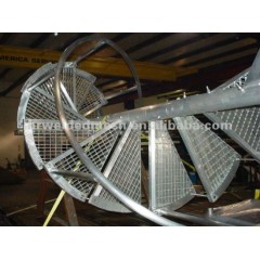 ISO9001 Hot DIP Galvanized Composite Stair Tread图1