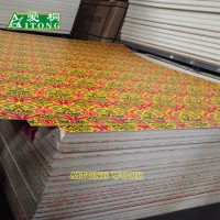 1.6~3.5mm Flower Design Paper Overlaid Plywood to Somalia/Fancy Paper Coated Plywood