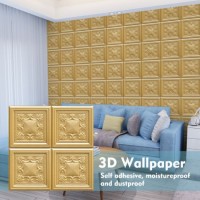 Colorful Self-Adhesive 3D XPE PE Foam Wallpaper