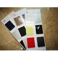 China Supplier Automotive Paint with Color Shade Chart