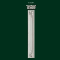 Carved Craft Luxury PU Column Pilaster Capitals for Interior Decoration