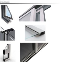 Most Popular Buliding Material Aluminum Profile for Window and Doors