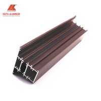 Thermal Break Aluminum Window Door Profile with Wood Color