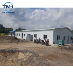 Modular Prefabricated Design Fast Assembly EPS Sandwich Panel Steel Prefab House for Office图1