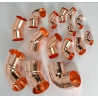 Wholesale Copper Elbow 45 Degree Refrigeration Plumbing Fitting Copper Knee Fittings