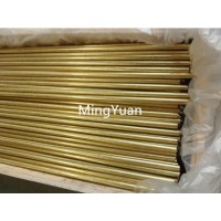 20 Years Manufacturer Astmb 135 1mm 2mm Heat Exchange Tube Cuzn35 C27000 C2700 Seamless Round Brass