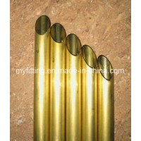 High Quality Customized H62 H65 H70 H80 Aluminum Brass Tube/ Brass Pipe for Oil Well Pump Liner  Dis