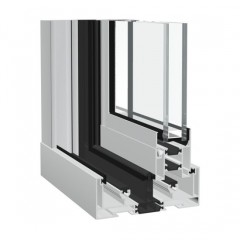 Anodized/ Powder Coating Aluminium Profile Accessories for Aluminum Sliding Window Frame图1