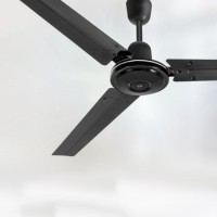 56 Inch Black Color Ceiling Fan with Remote Control