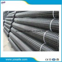 High Strength Plastic Biaxial Polypropylene(PP) Geogrid for retaining Wall/Steep Slopes/Roads/Parkin