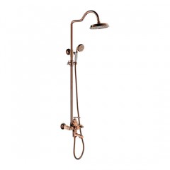 OEM Rose Color Bathroom Shower Set with Hand Shower (YL70313)图1