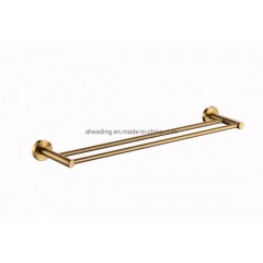 304 Stainless Steel PVD Chromed Towel Holder Towel Bar 600mm Wall Mount Bathroom Hotel Easy Install 图1