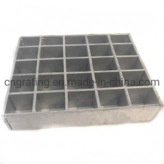 Building Material Heavy Duty Press Locked / Serrated / I Bar Grille Stair Tread / Steel Grating图1